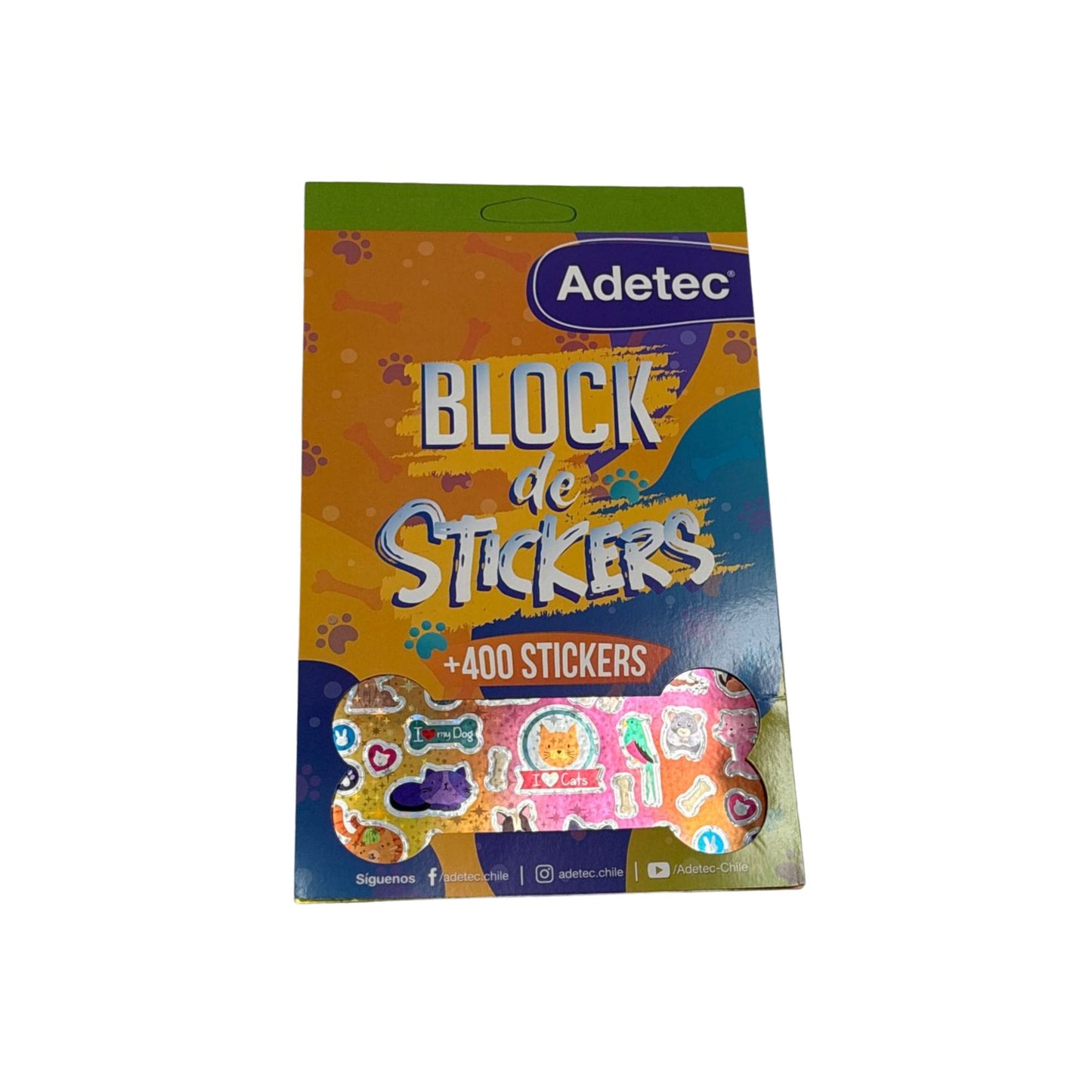BLOCK STICKERS MASCOTAS