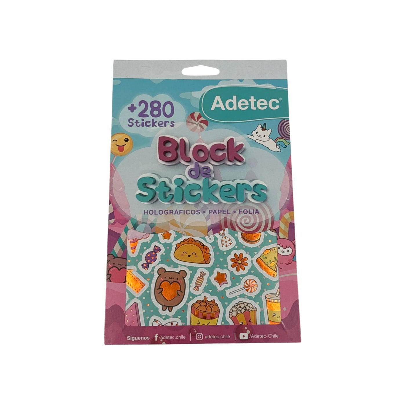 BLOCK STICKERS KAWAII