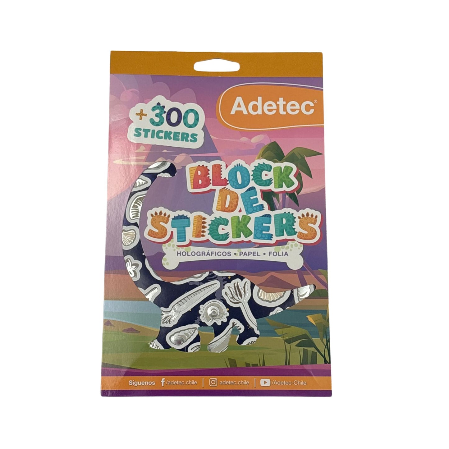 BLOCK STICKERS DINOSAURIOS