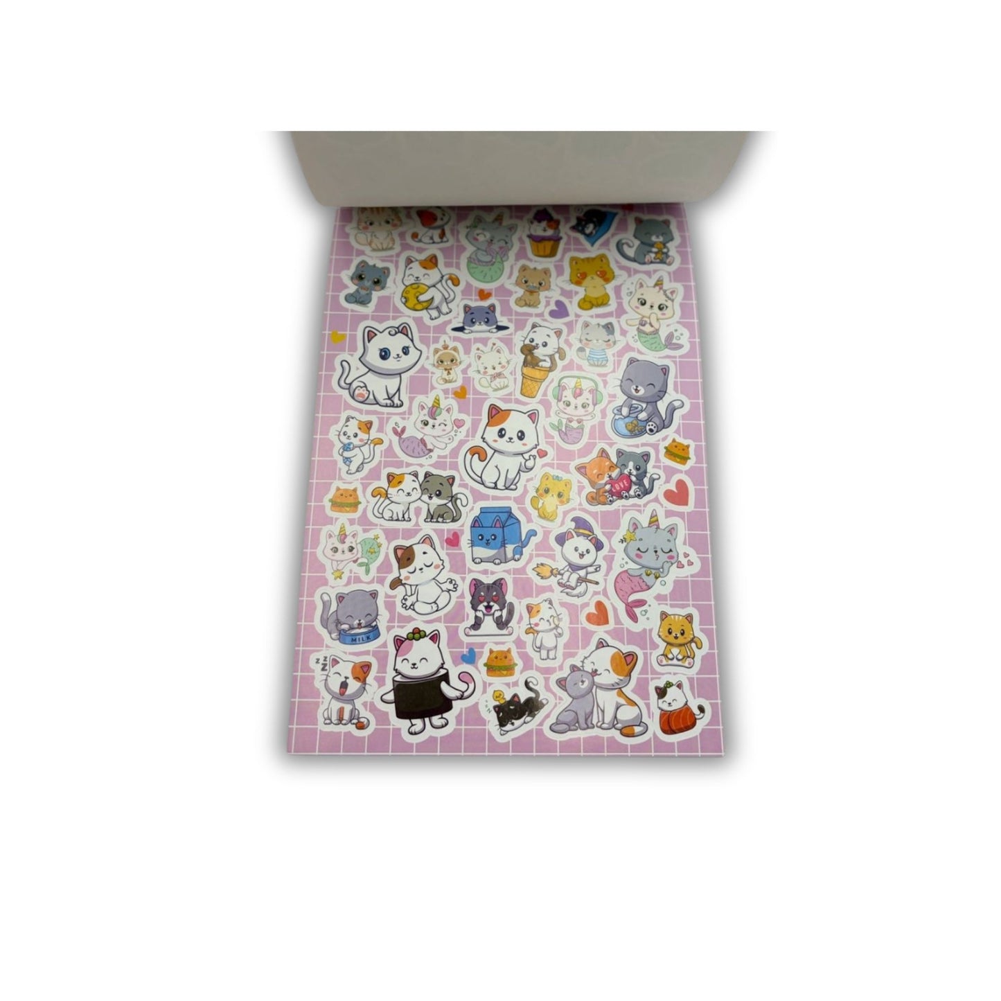 BLOCK STICKERS GATITOS