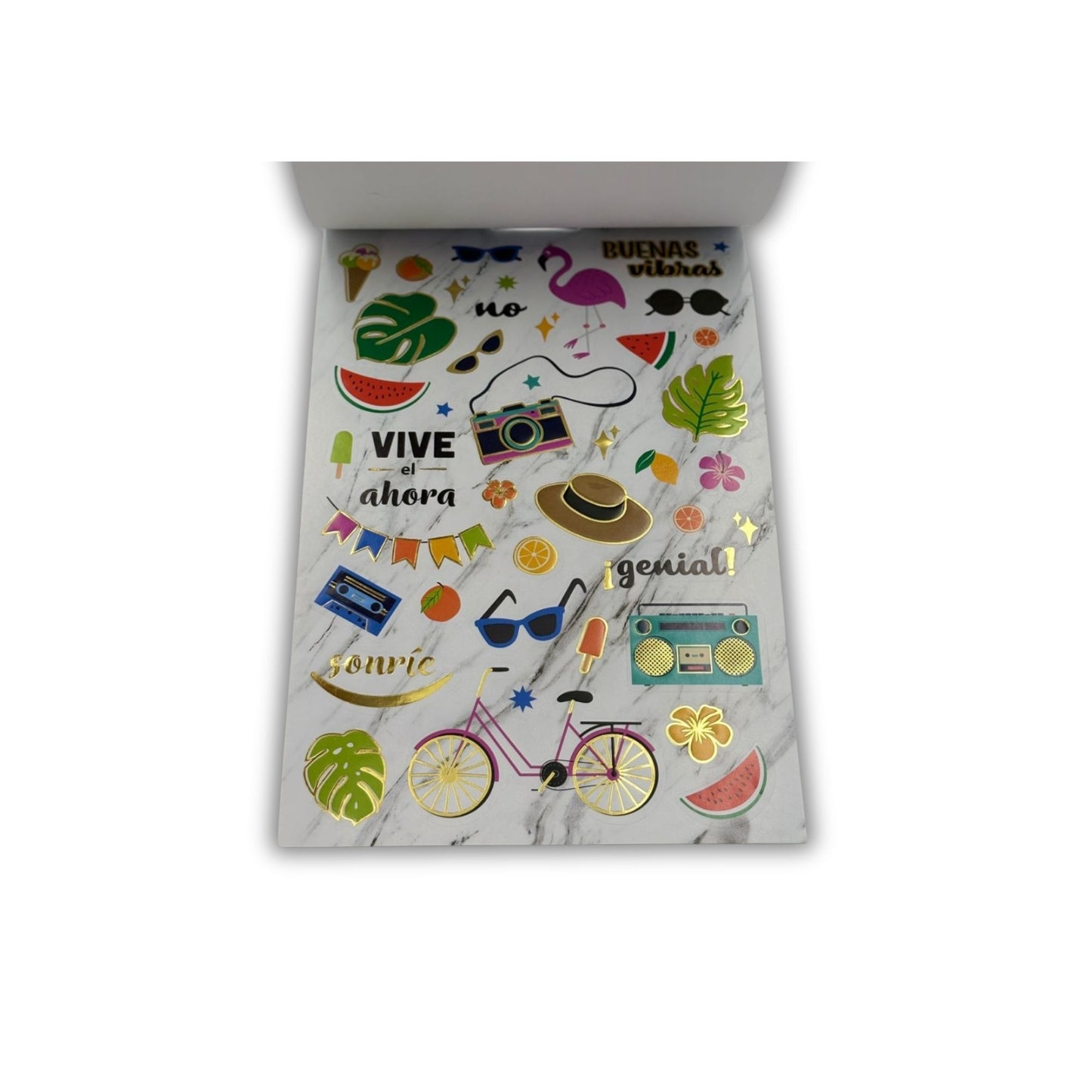BLOCK STICKERS LETRAS Y NUMEROS
