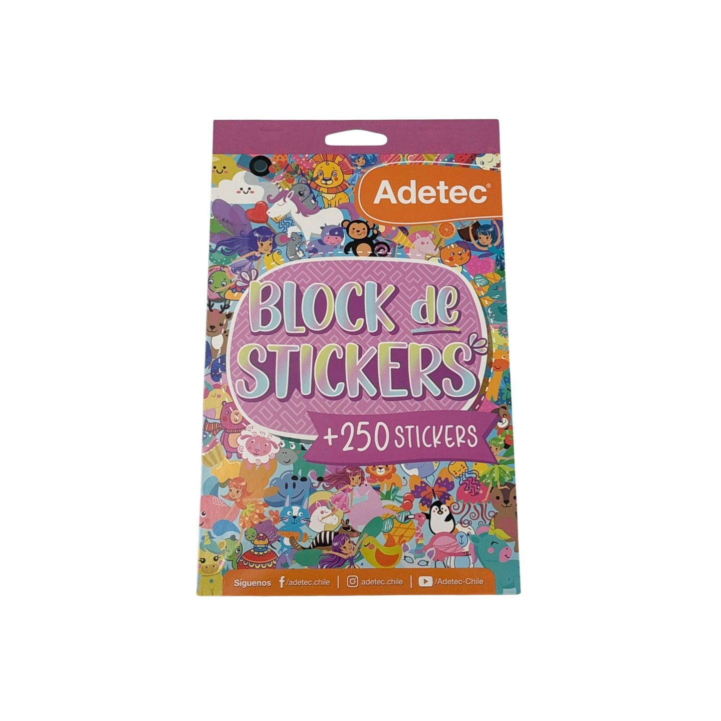 BLOCK STICKERS NIÑA ADETEC