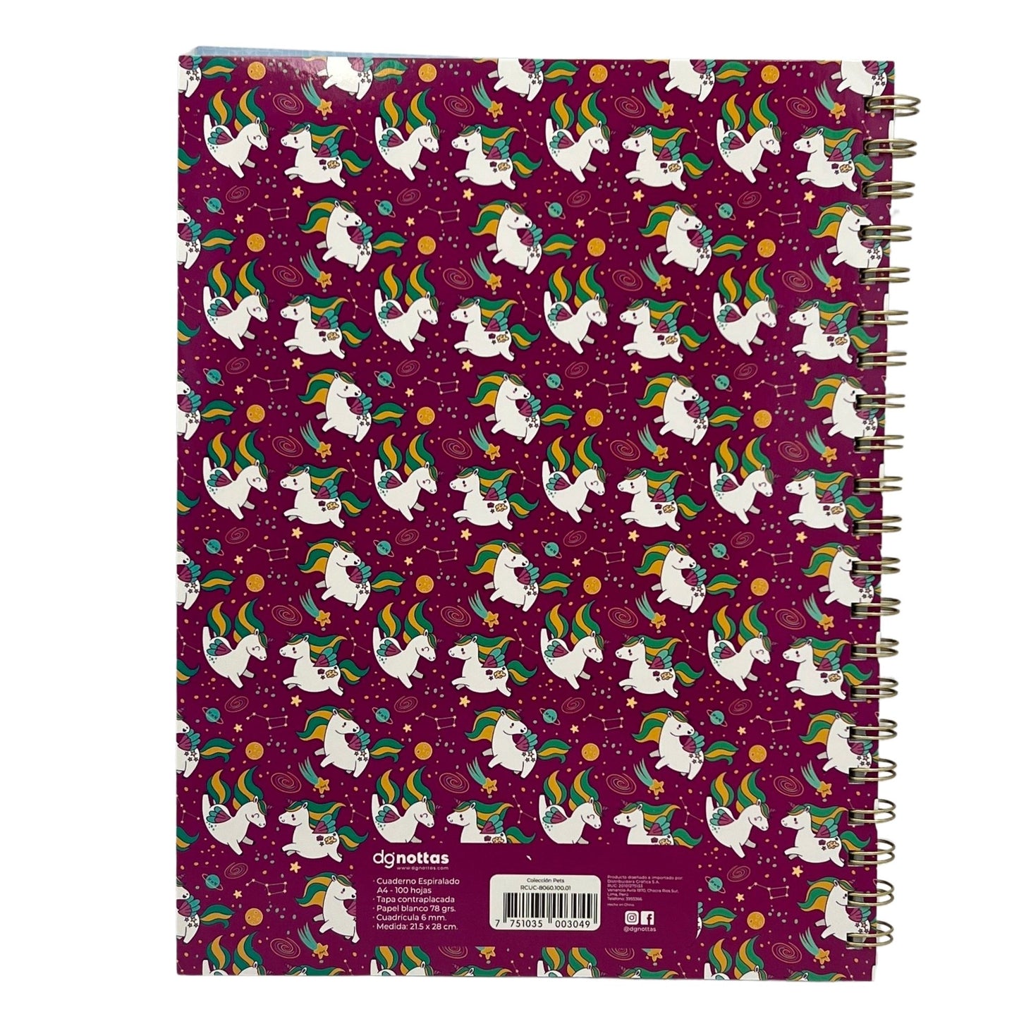 Cuaderno Universitario A4 pets