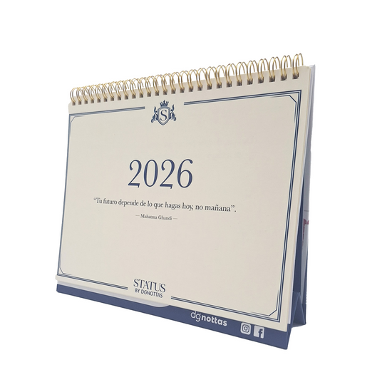 Calendario escritorio 2026 ejecutivo