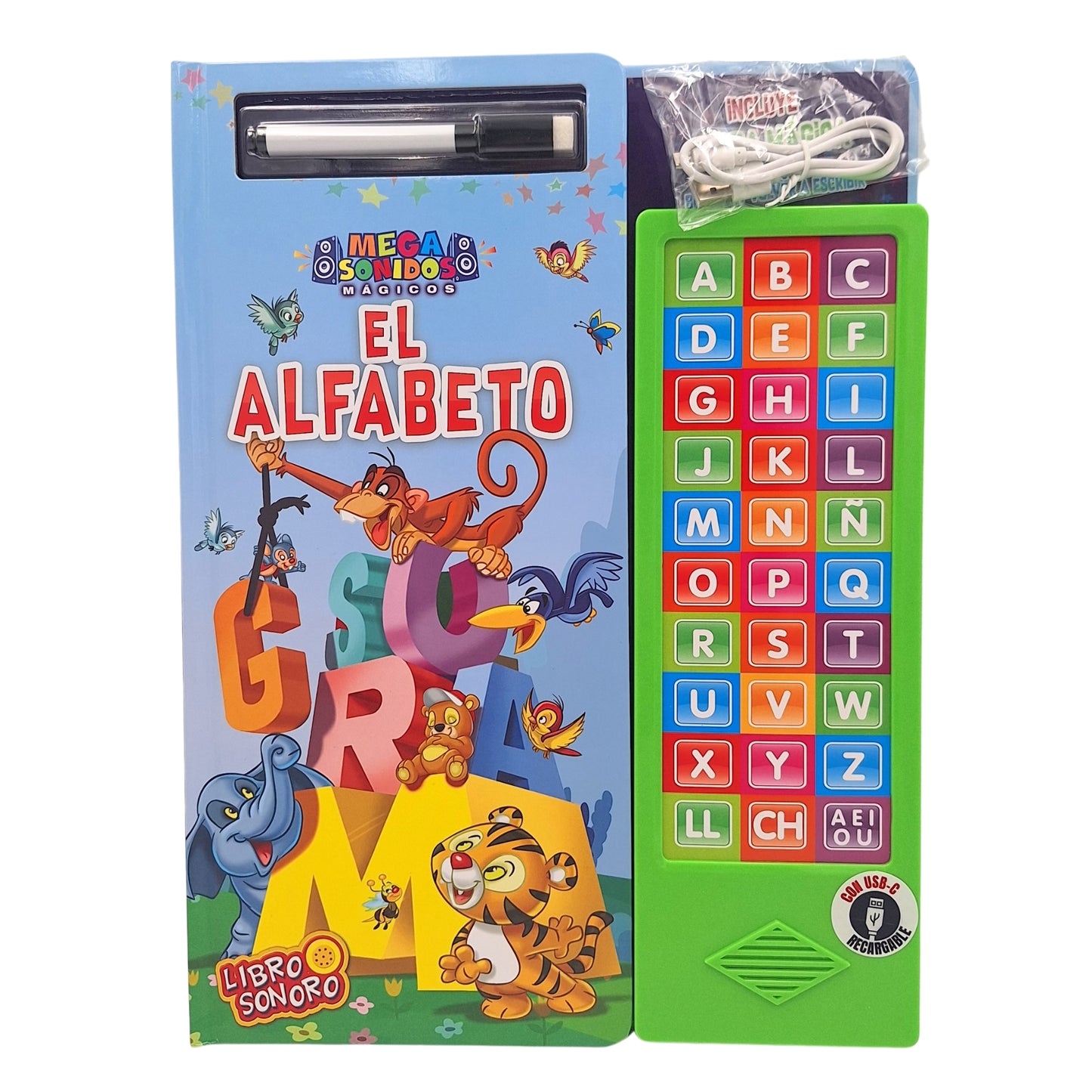 Libro Mega Sonidos Mágicos – El Alfabeto