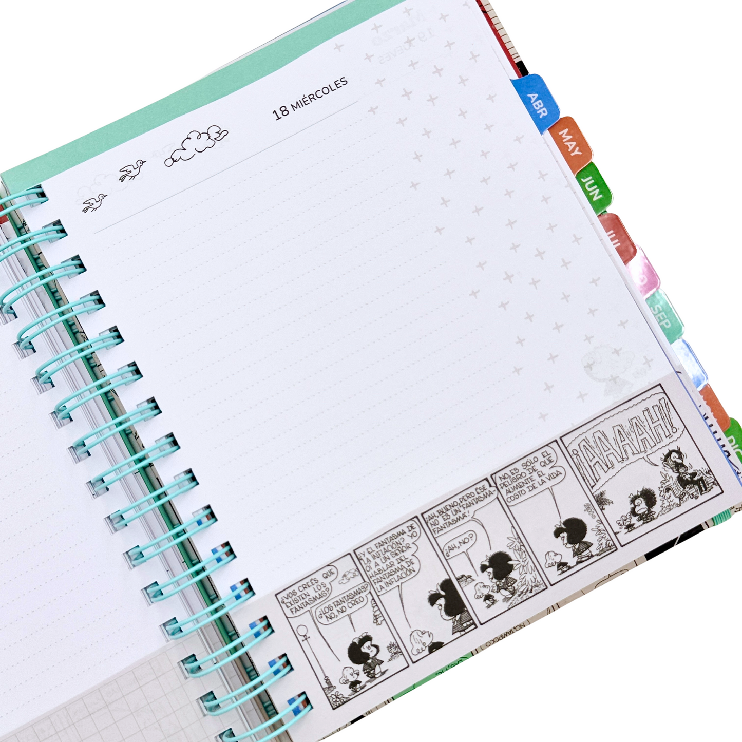Agenda Mafalda 2026 (rojo)