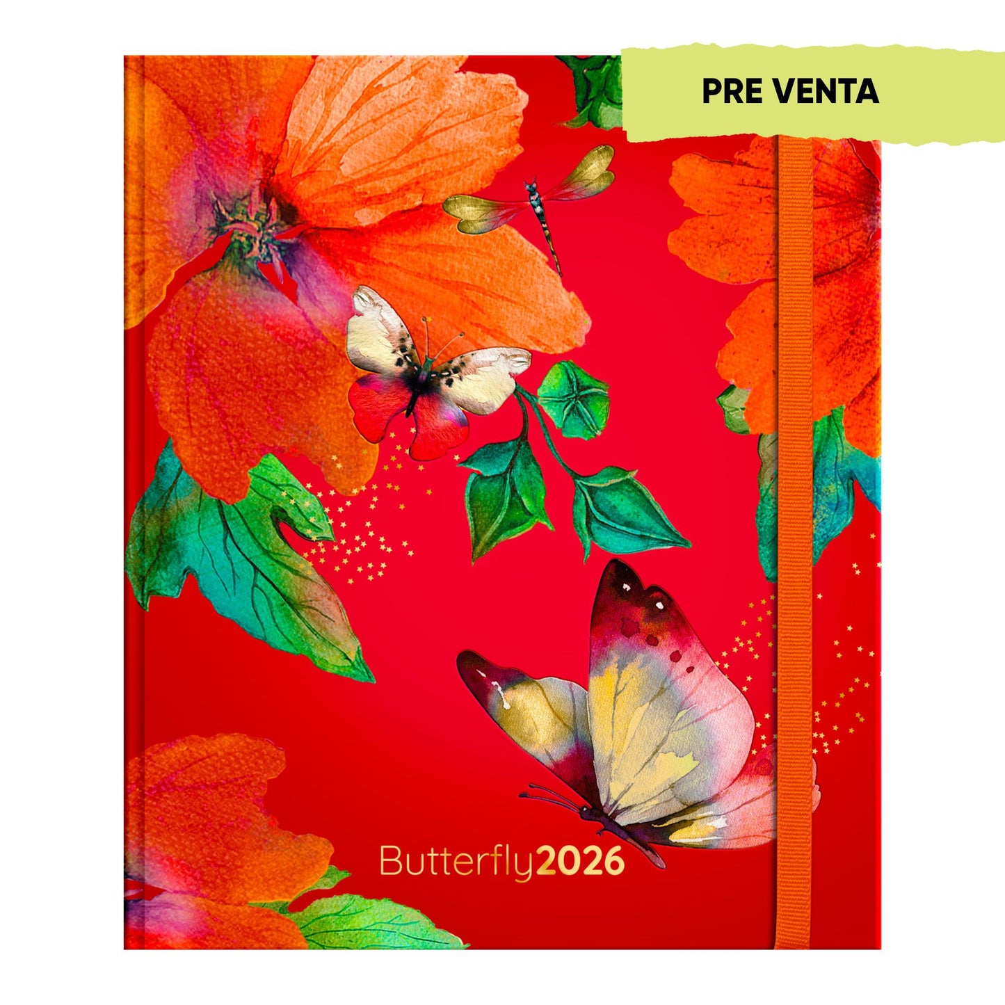 Agenda PP 2026 Butterfly semanal empastada