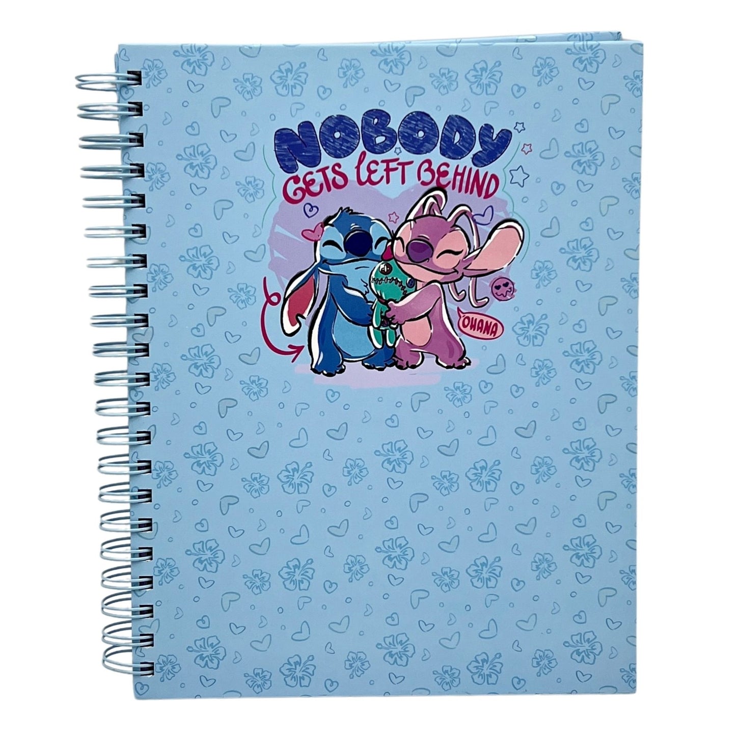 Cuaderno A4 Stitch celeste