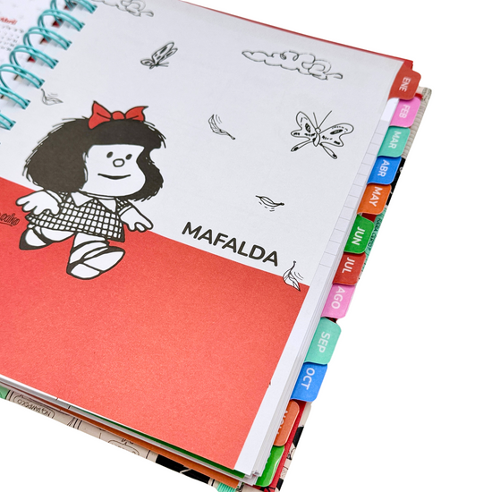 Agenda Mafalda 2026 (rojo)