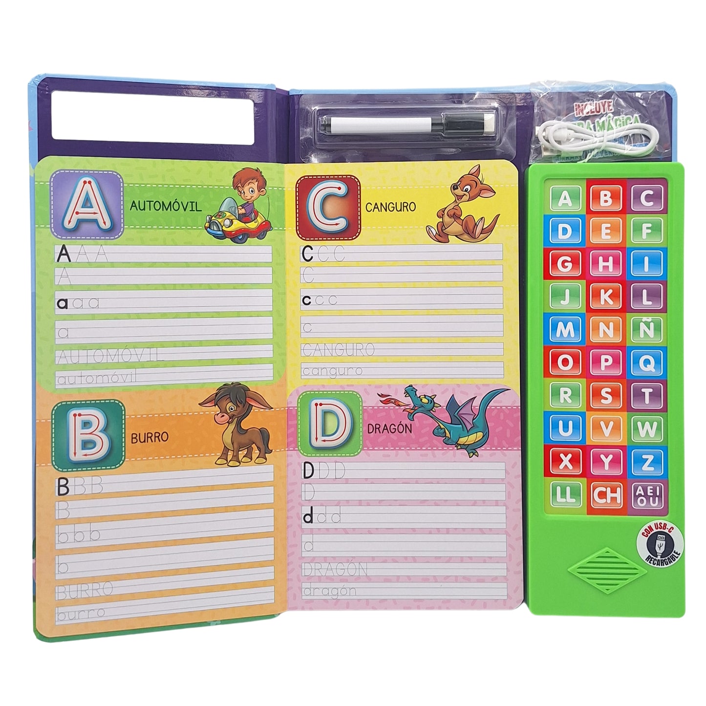 Libro Mega Sonidos Mágicos – El Alfabeto