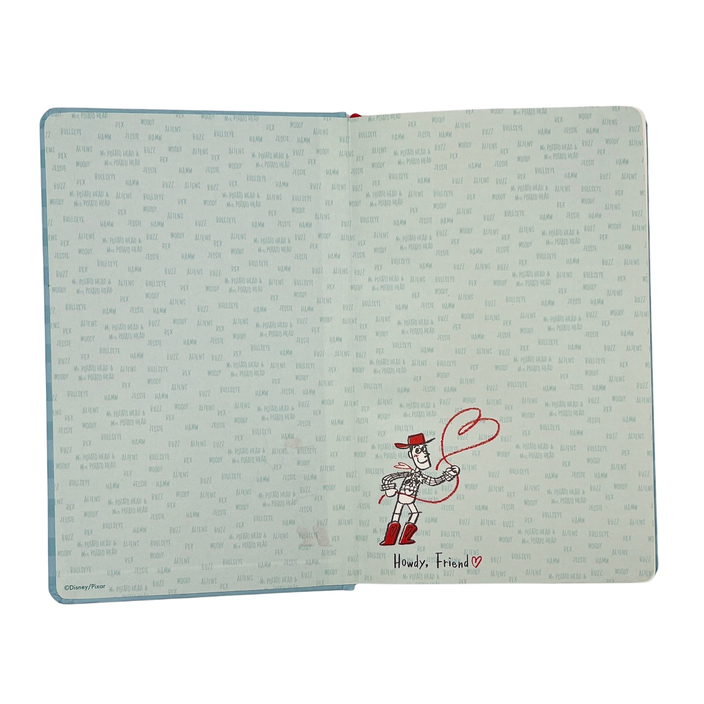 Libreta Toy Story Rojo