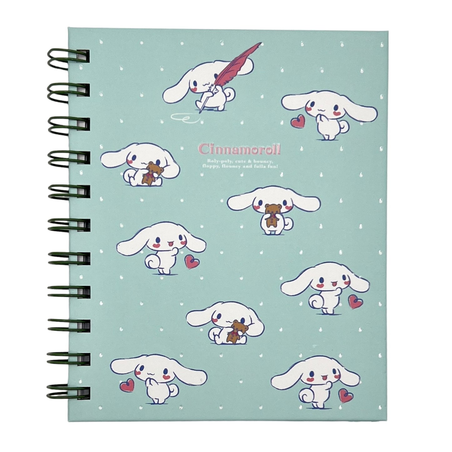 Libreta A6 Cinnamoroll modelo 1 celeste