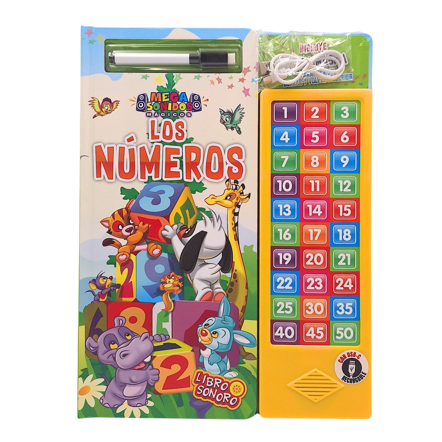 Libro Mega Sonidos Mágicos – Los números