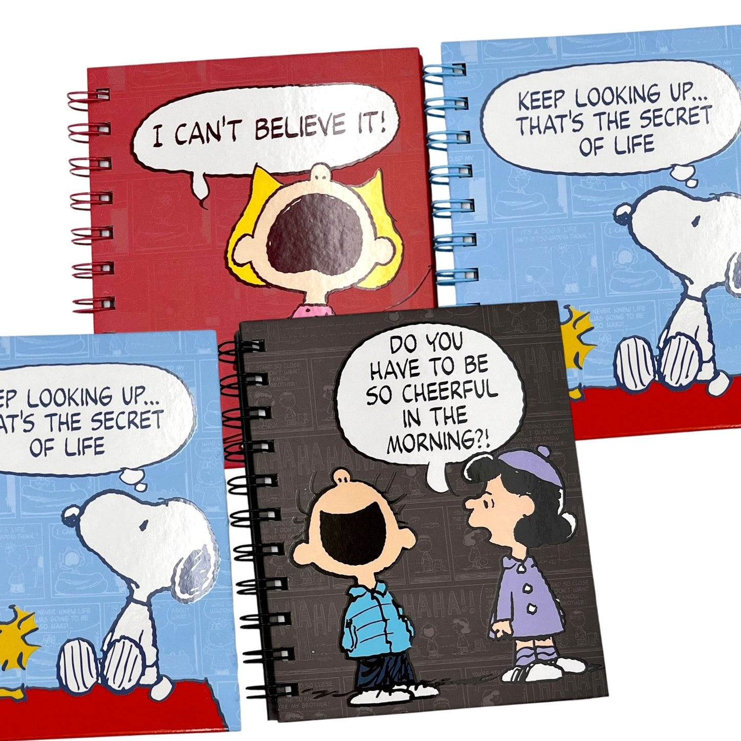 Libreta A6 Snoopy celeste