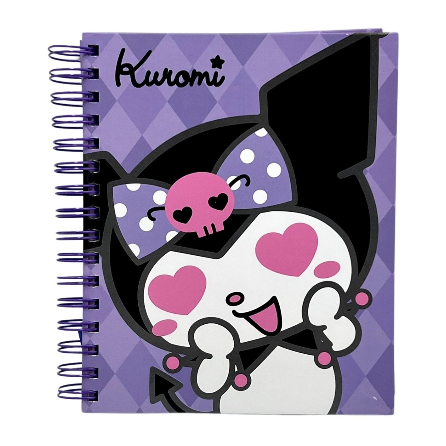 Cuaderno A5 Kuromi modelo 2 morado