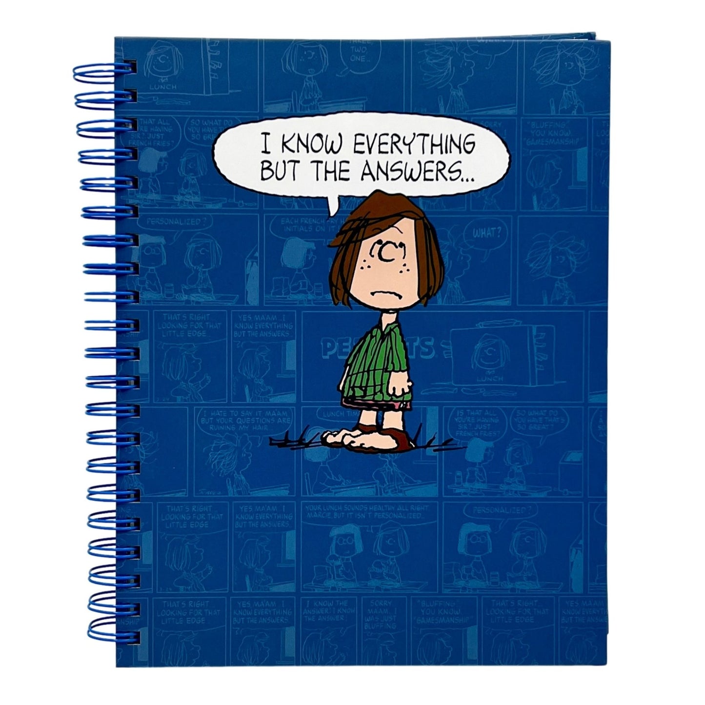 Cuaderno Snoopy A4 azul