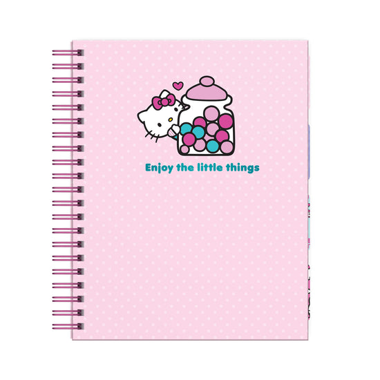 Cuaderno A4 Hello Kitty Rosado claro