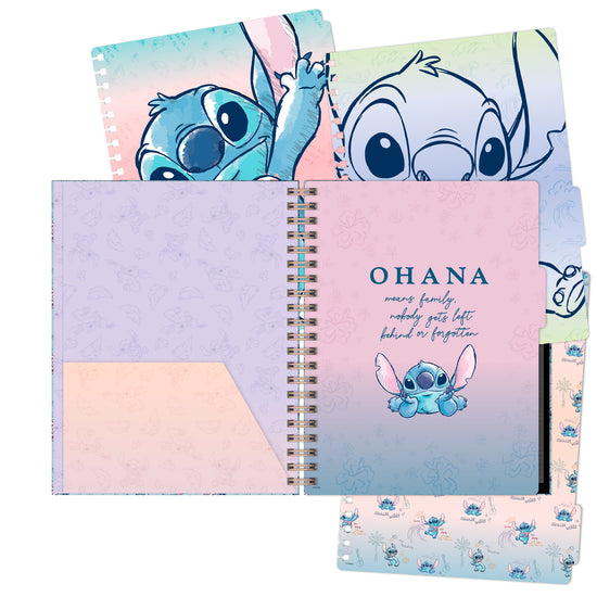 Cuaderno A4 Disney Iconic Stitch celeste