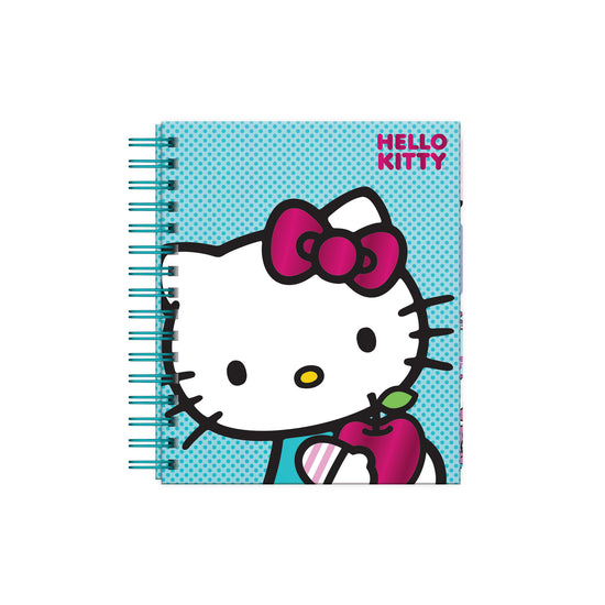 Cuaderno A5 Hello Kitty verde