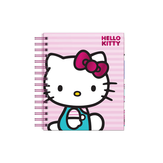 Cuaderno A5 Hello Kitty rosado claro