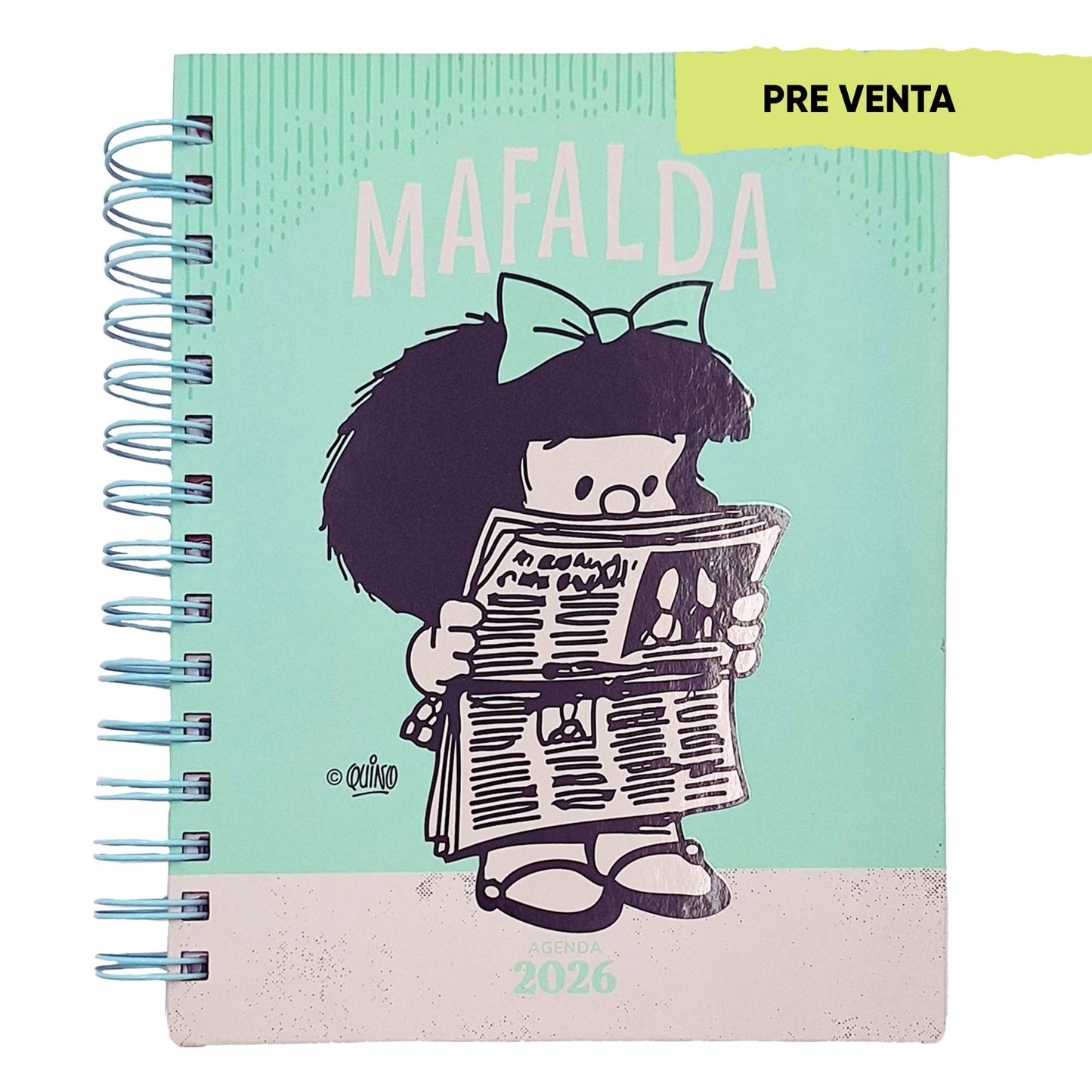 Agenda Mafalda 2026 (verde)