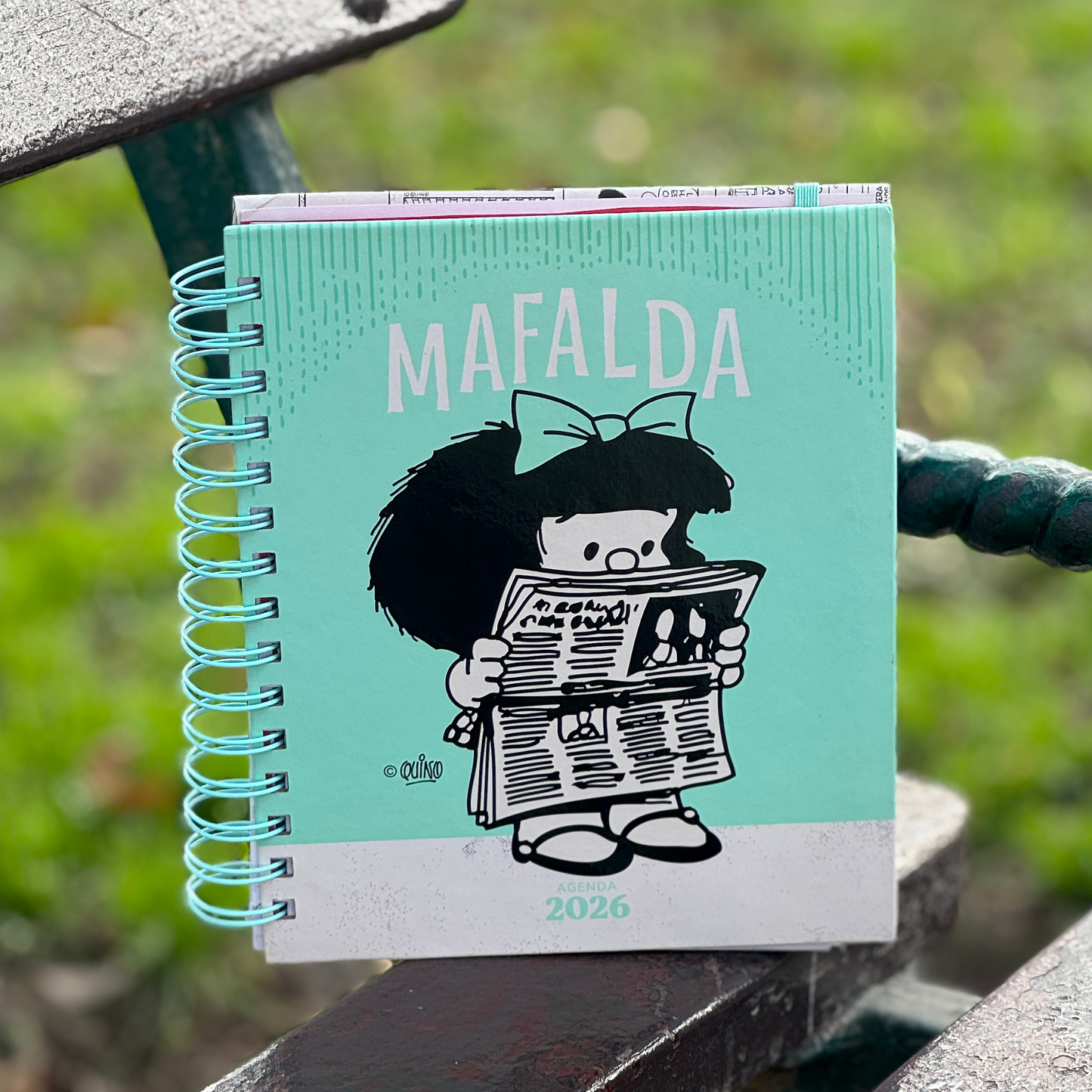 Agenda Mafalda 2026 (verde)