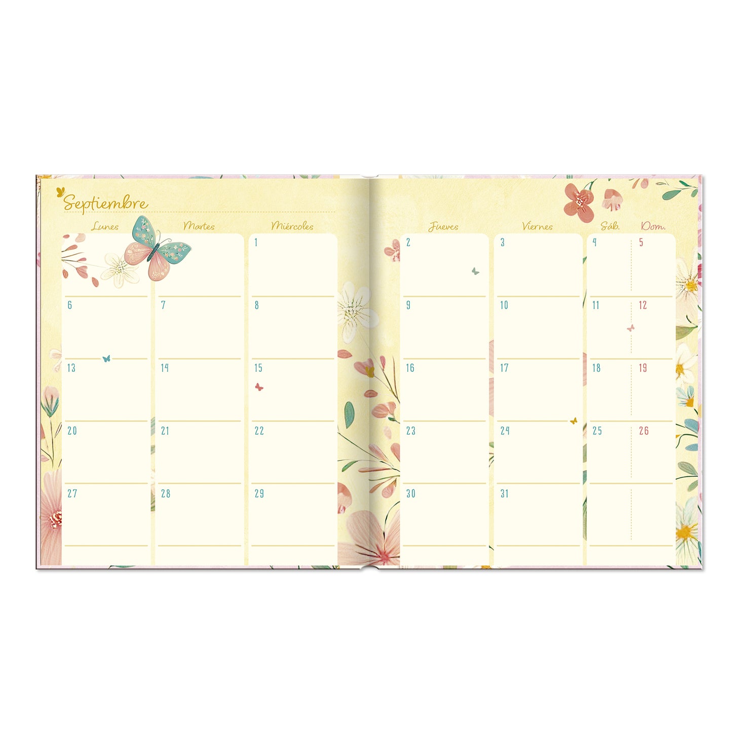 Agenda 2027 Butterfly escritorio