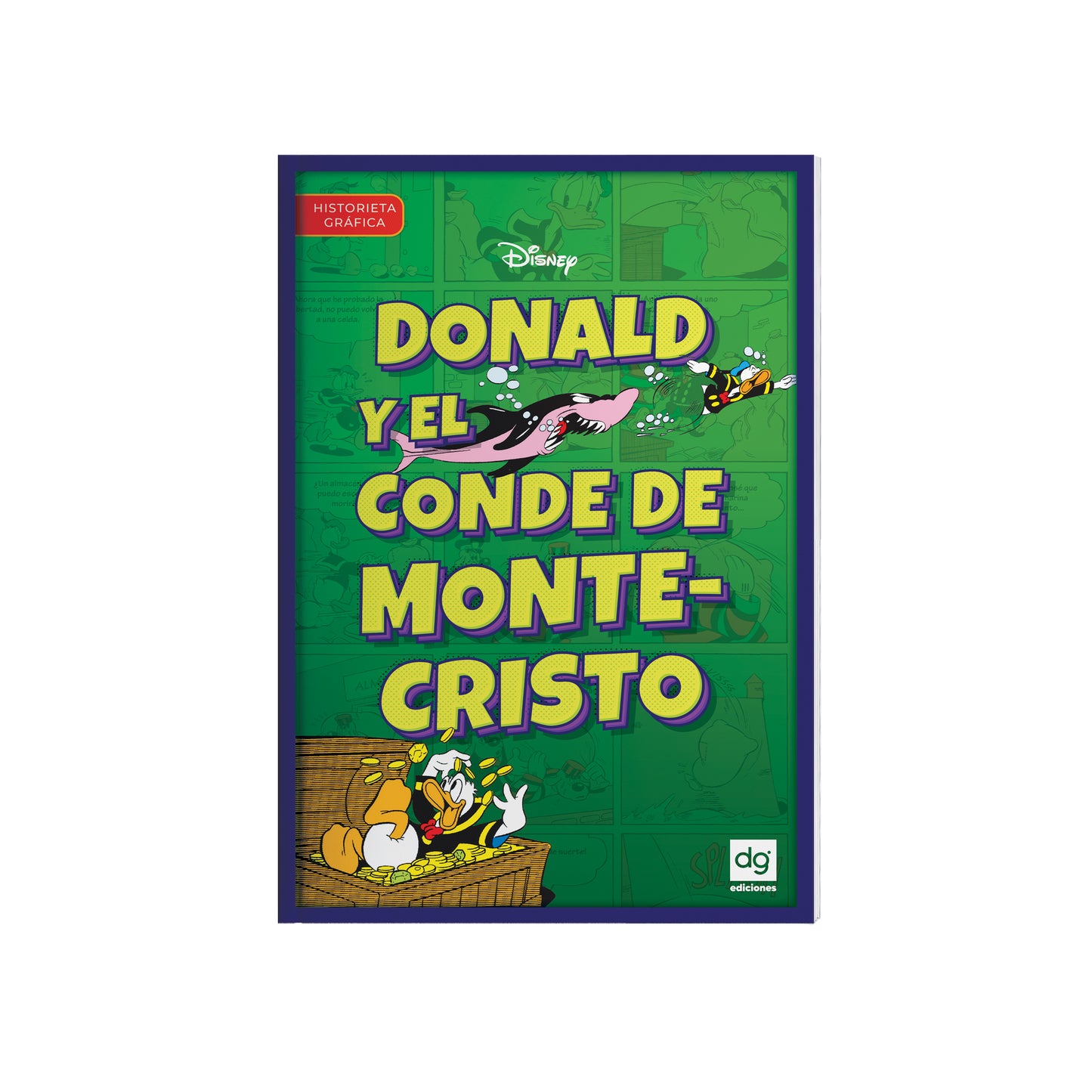 Cómics: Donald y el conde de motecristo
