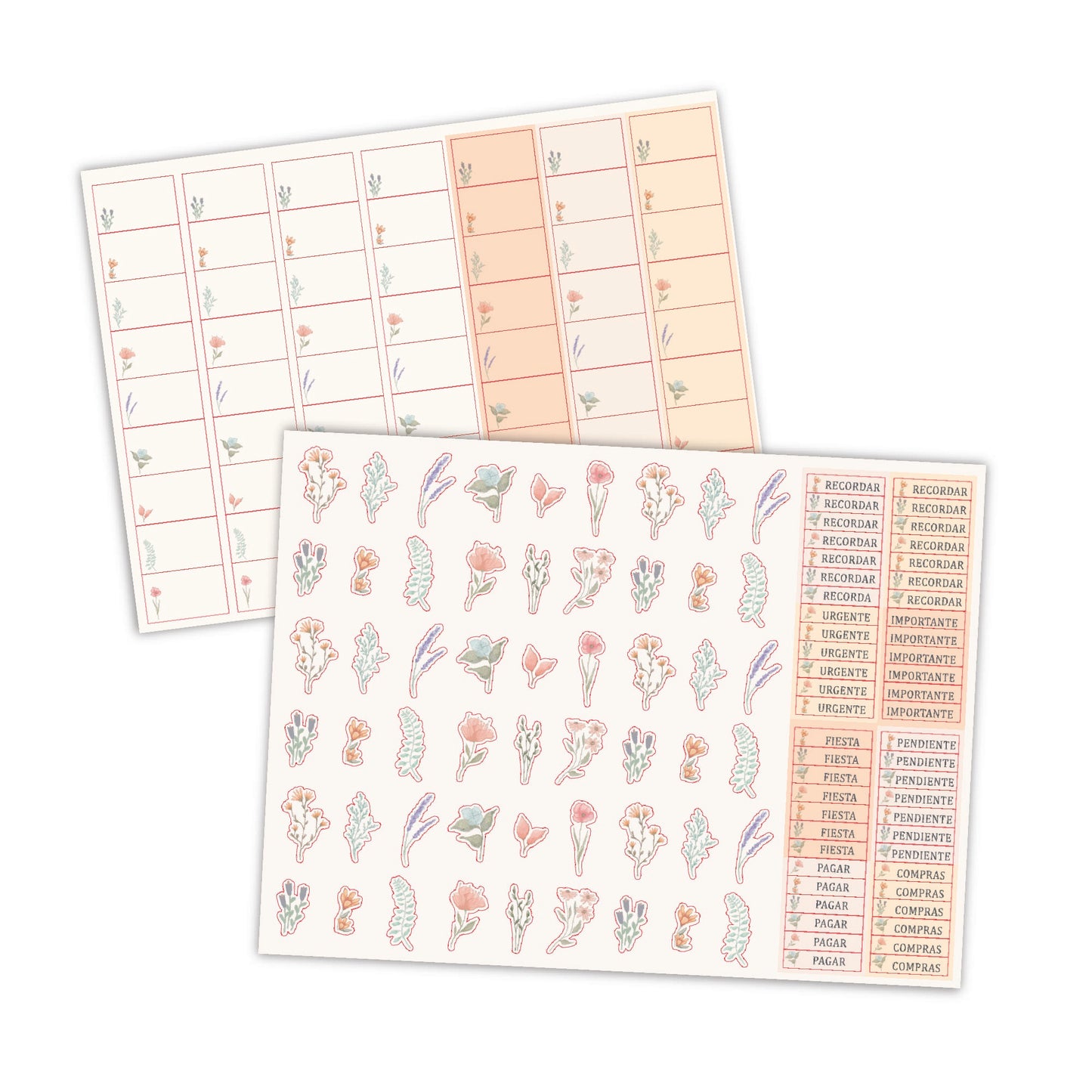 Calendario escritorio 2027 Bloom