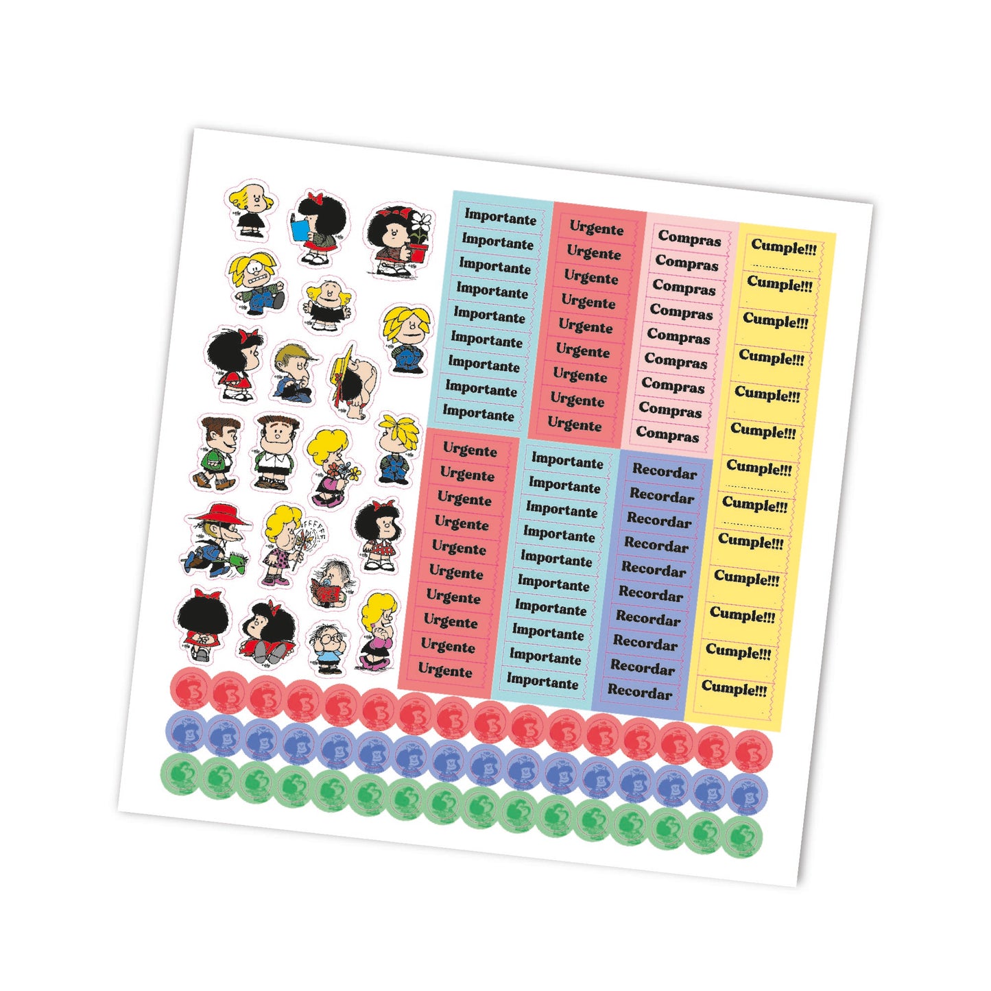 Calendario de Pared 2027 Mafalda