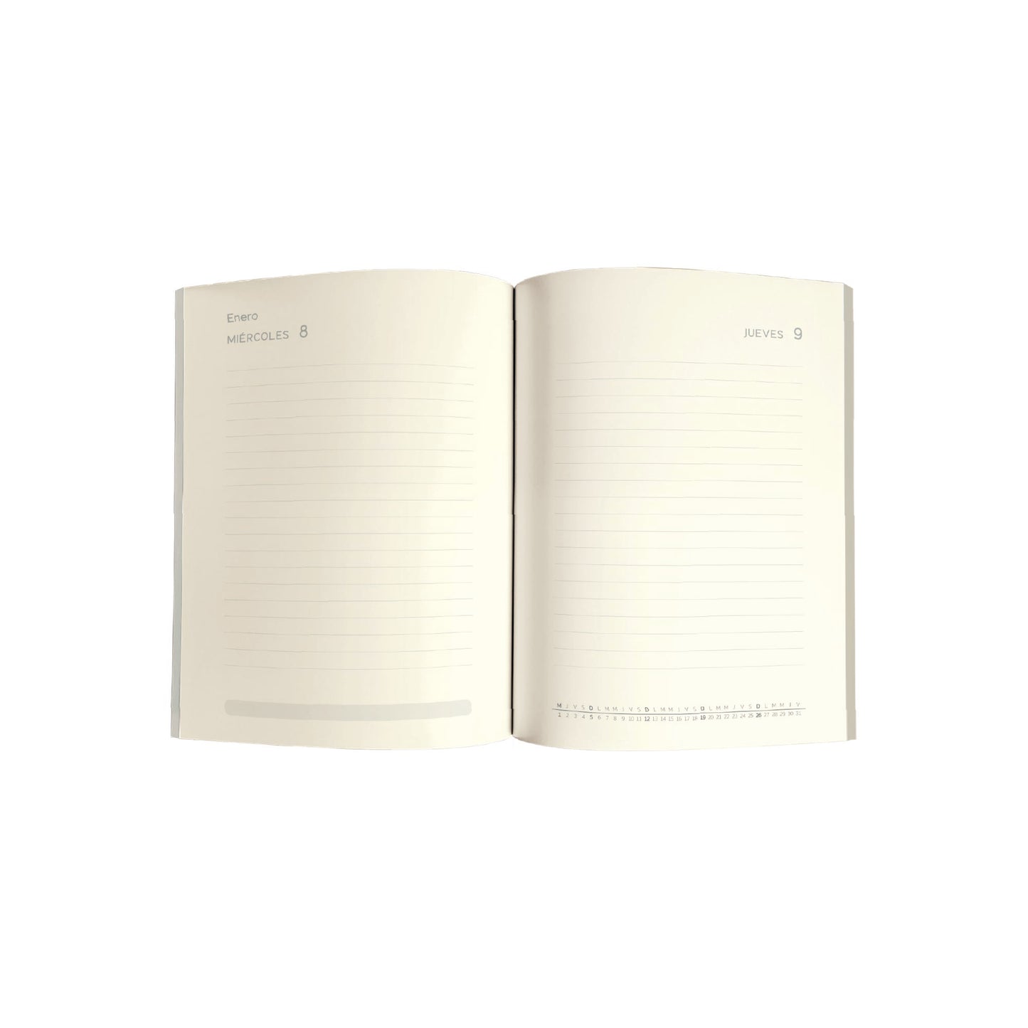 Agenda 2027 Classic Escritorio Semanal