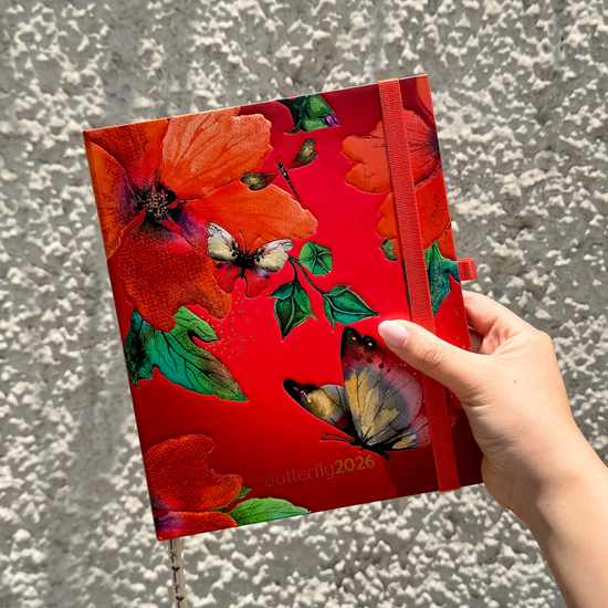 Agenda PP 2026 Butterfly semanal empastada