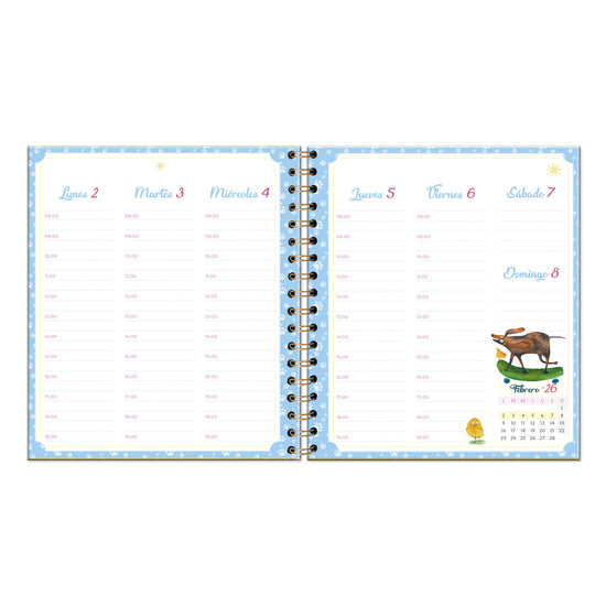 Agenda PP 2026 Dog semanal