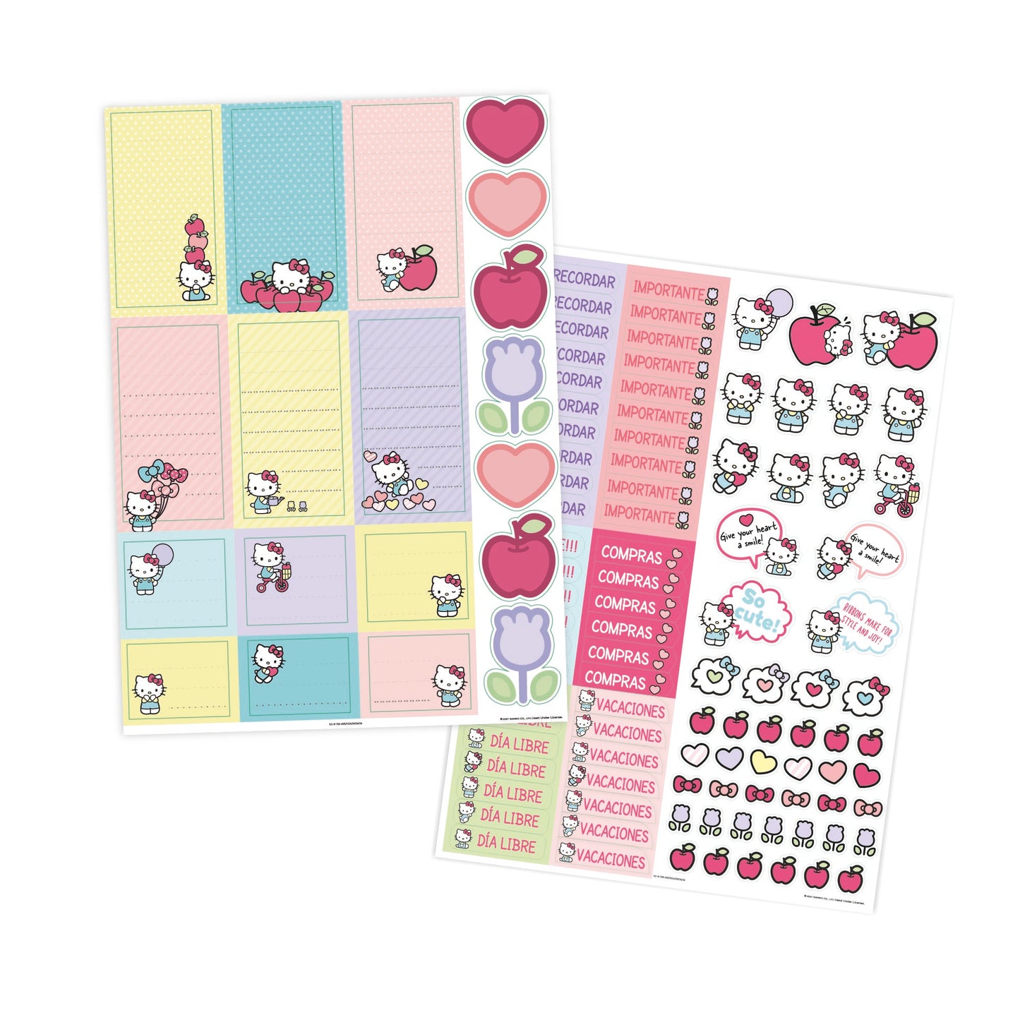 Agenda 2027 Hello Kitty (rosa y celeste)