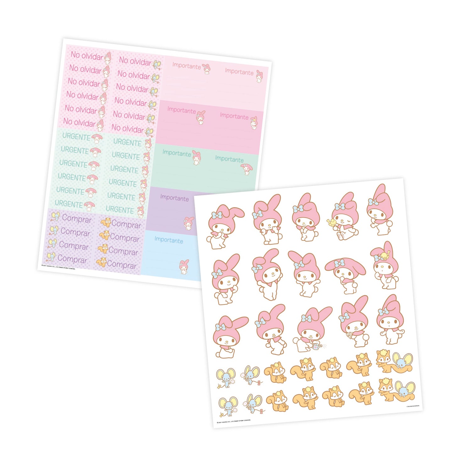 Agenda 2027 My Melody (rosado)