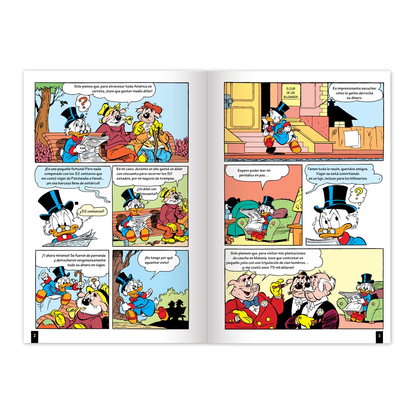 Cómics: Donald en la vuelta al mundo