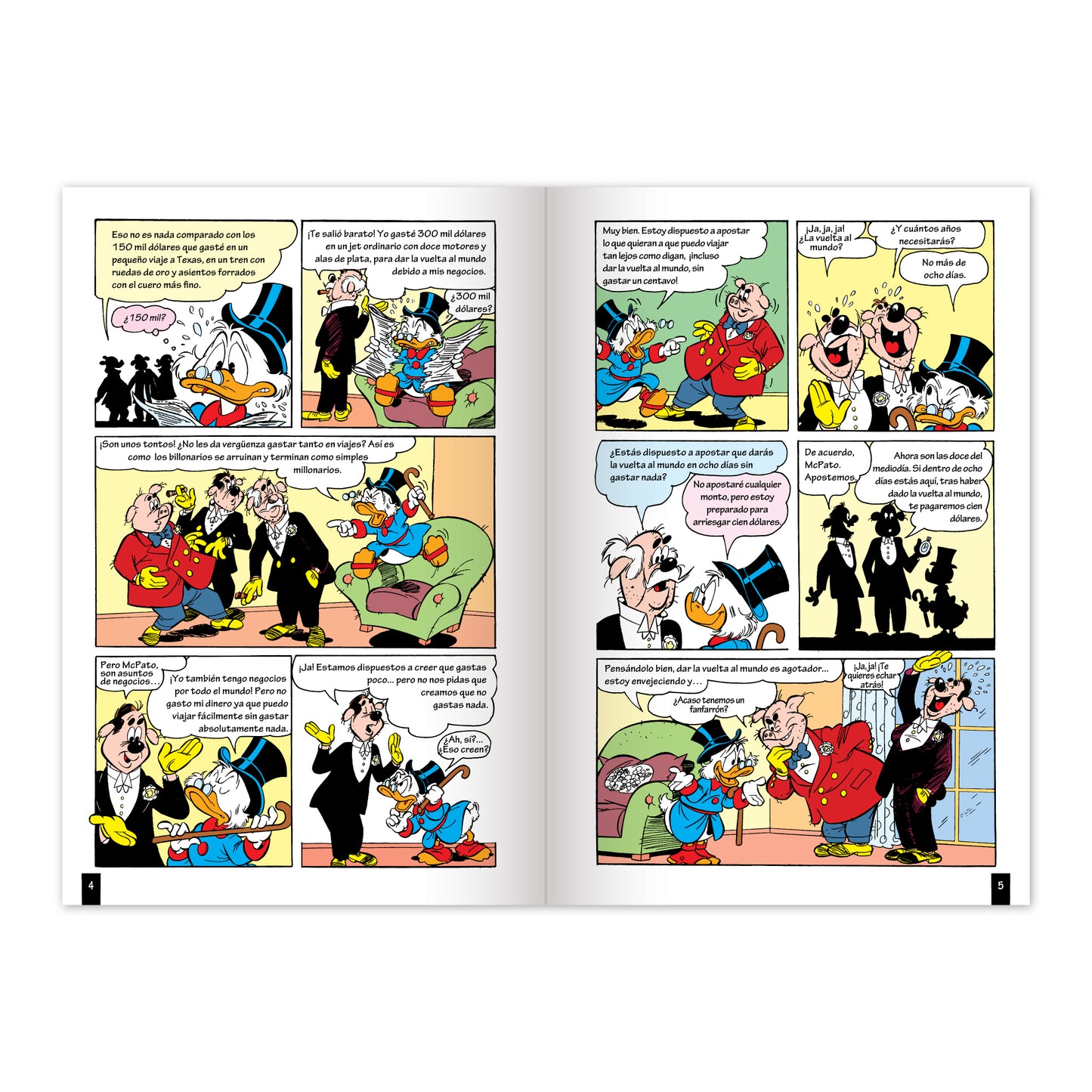 Cómics: Donald en la vuelta al mundo
