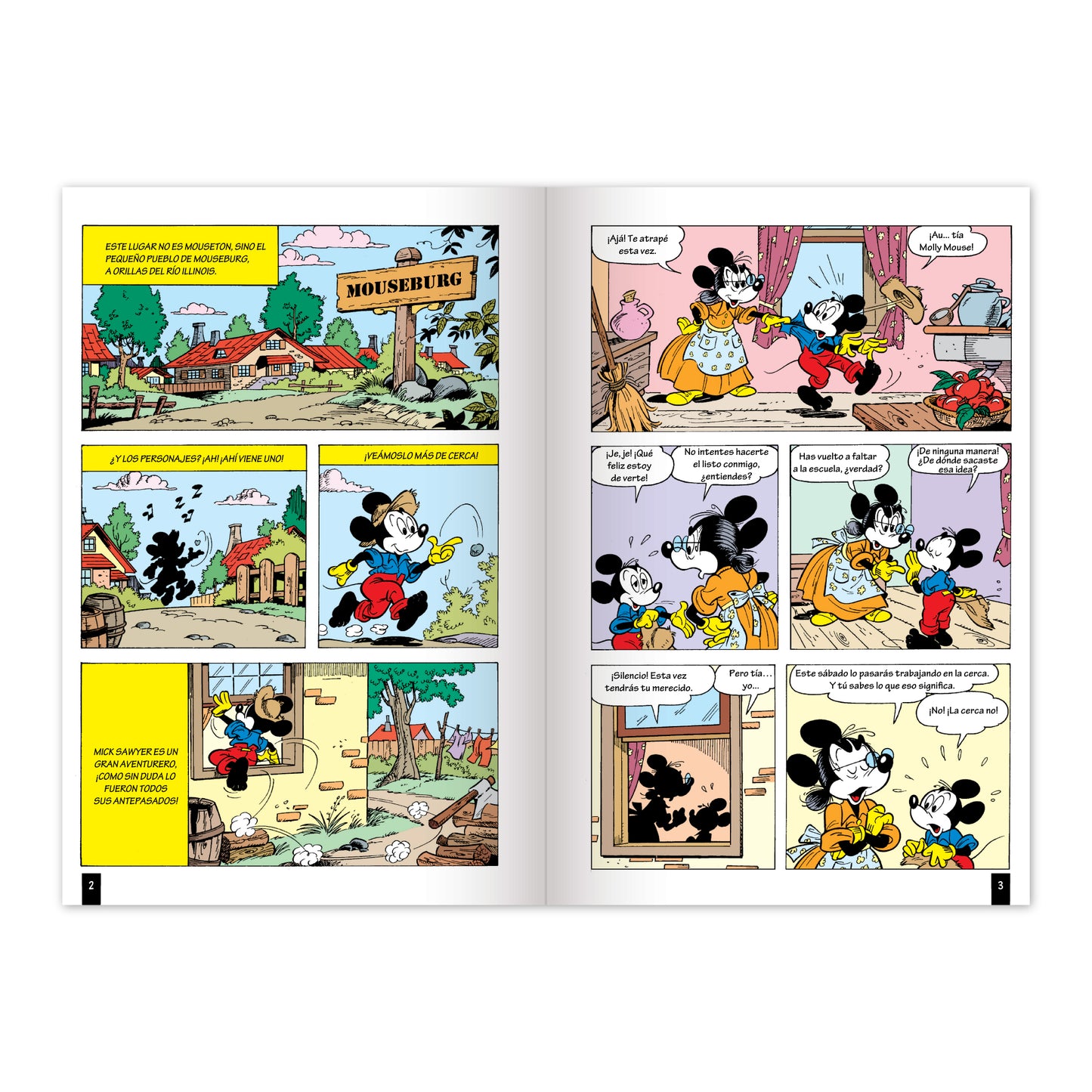 Cómics: Las Aventuras de Mick Sawyer