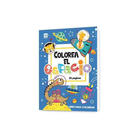 Colorea niños colorea el espacio