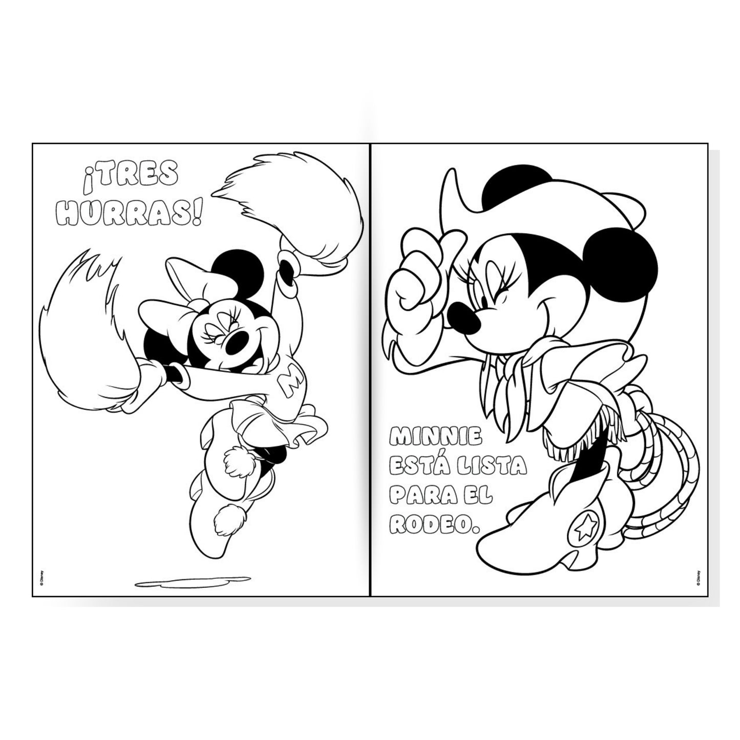 Minnie Mouse Pinta y Diviértete