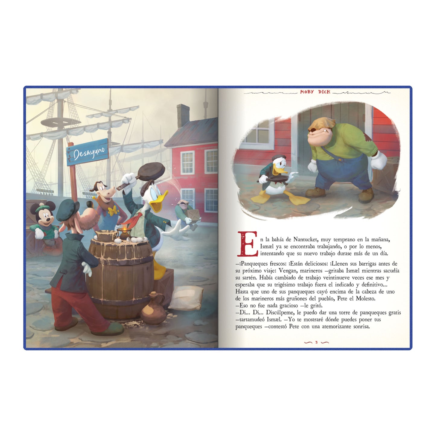 Mickey y Donald en Moby Dick