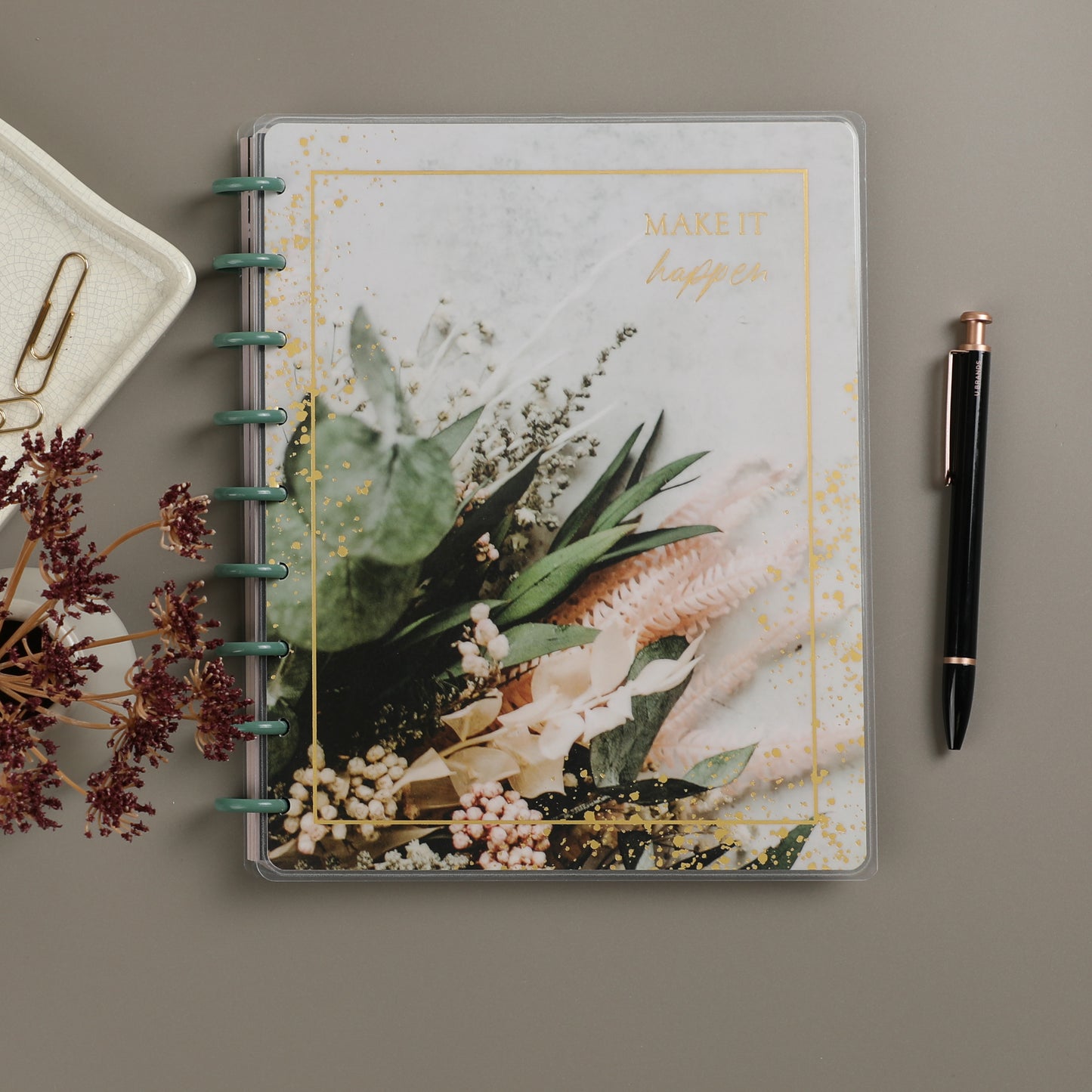 Happy Planner Cuaderno Classic Floral 60hojas