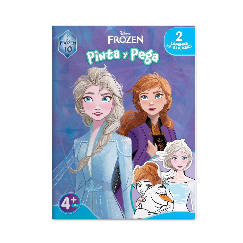Frozen 2 Pinta y pega