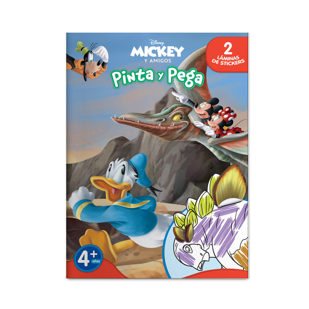 Mickey Pinta y pega