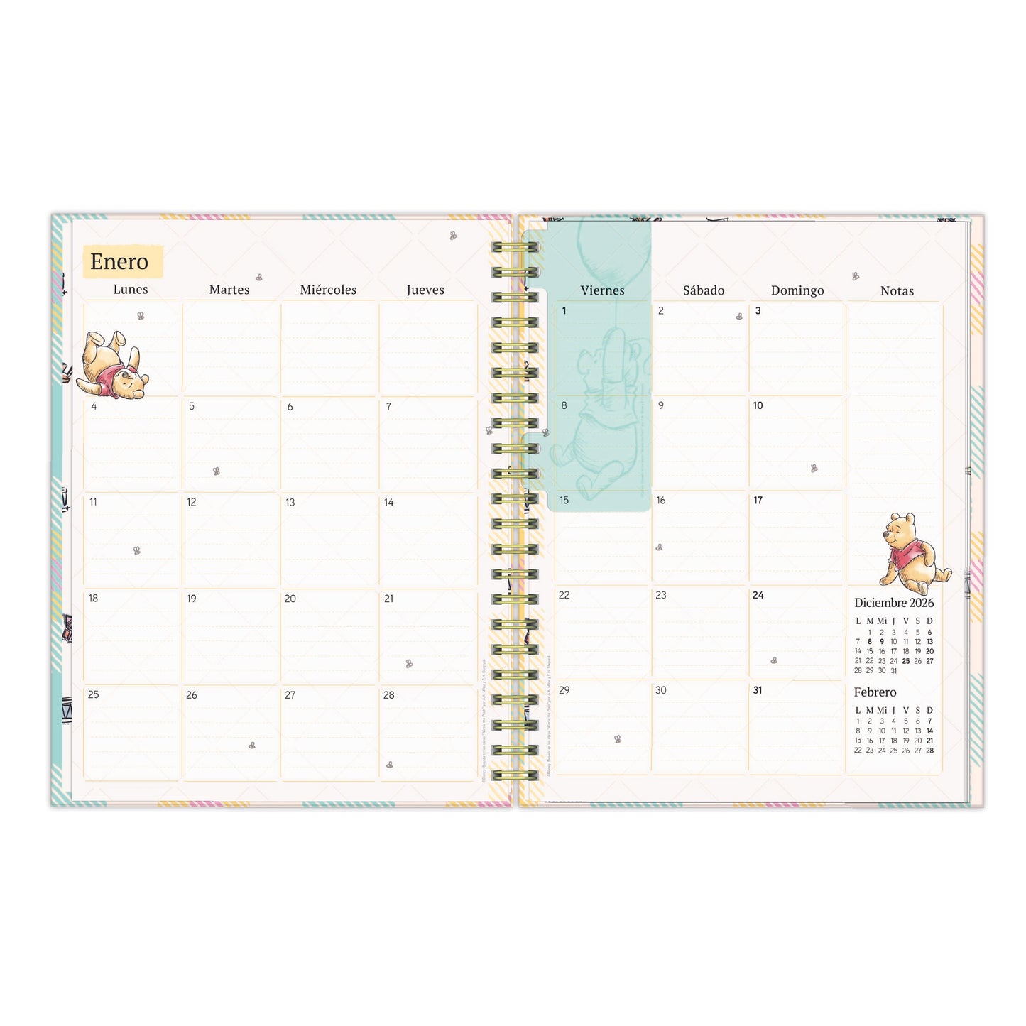 Brief Planner 2027 Pooh
