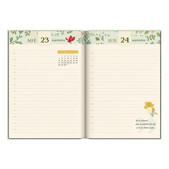 Agenda PP 2026 Principito diaria