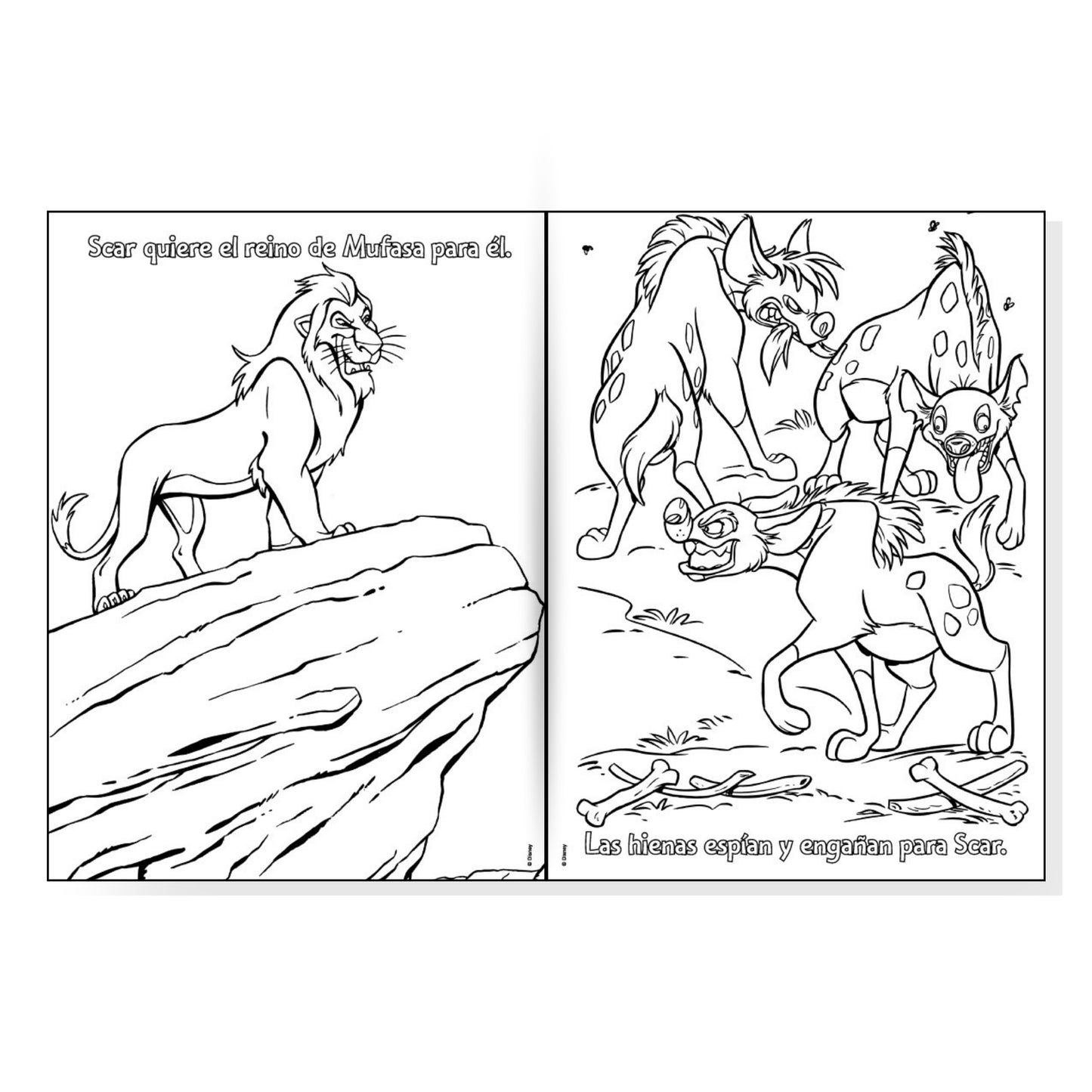 El rey León Pinta y Diviértete