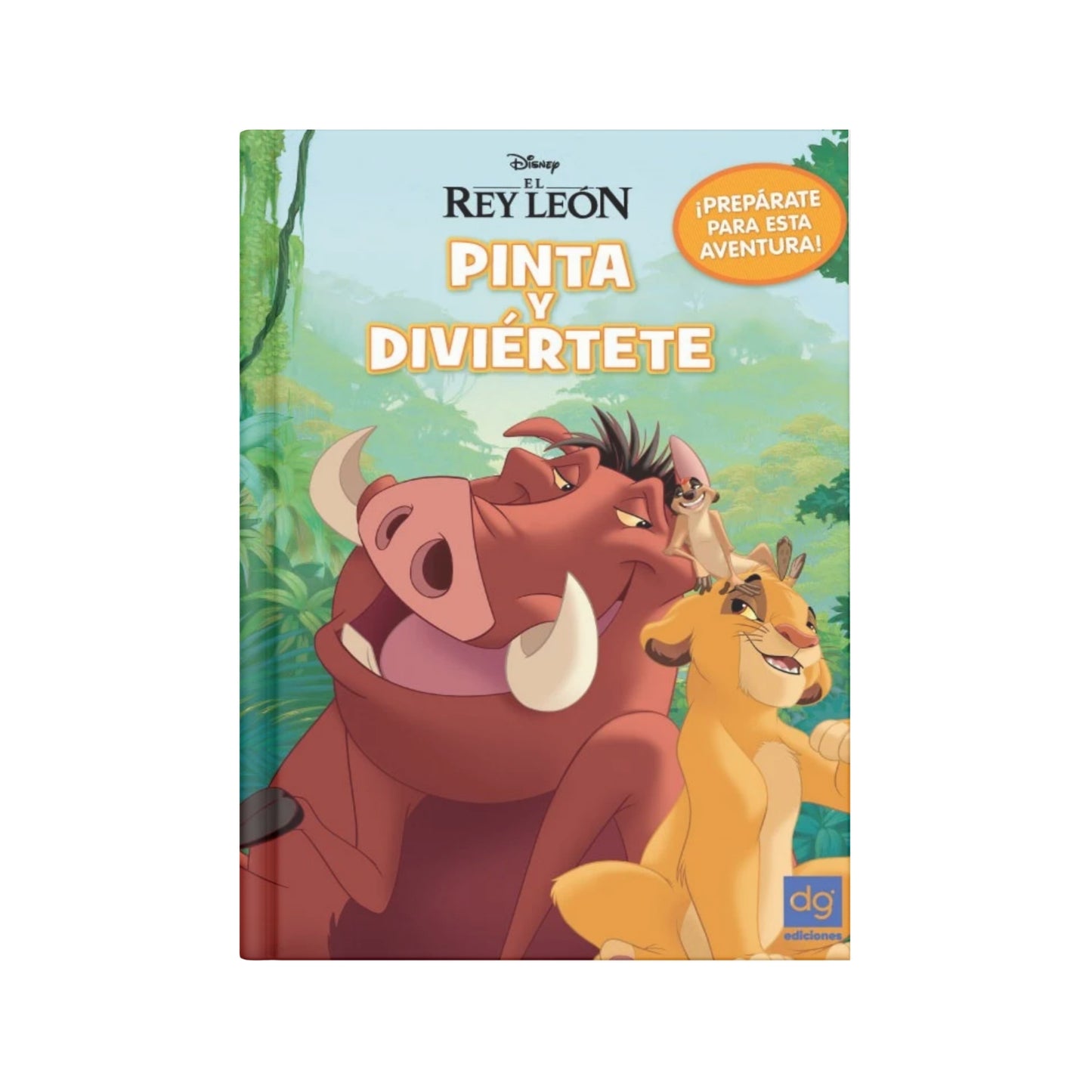El rey León Pinta y Diviértete