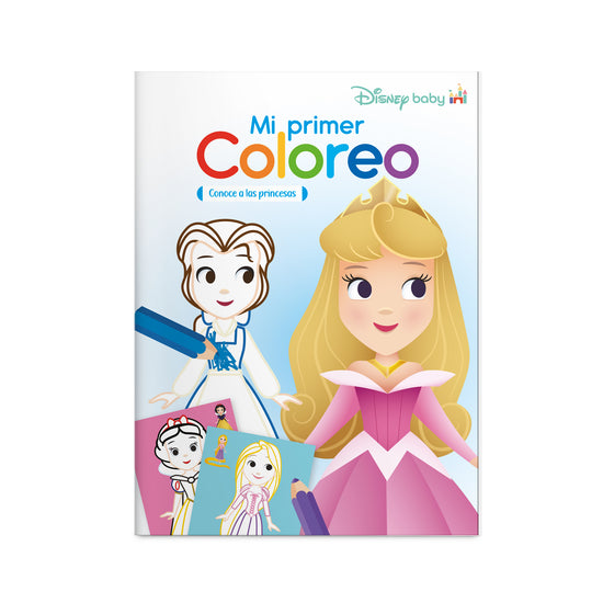 Mi primer coloreo "Conoce a las princesas"