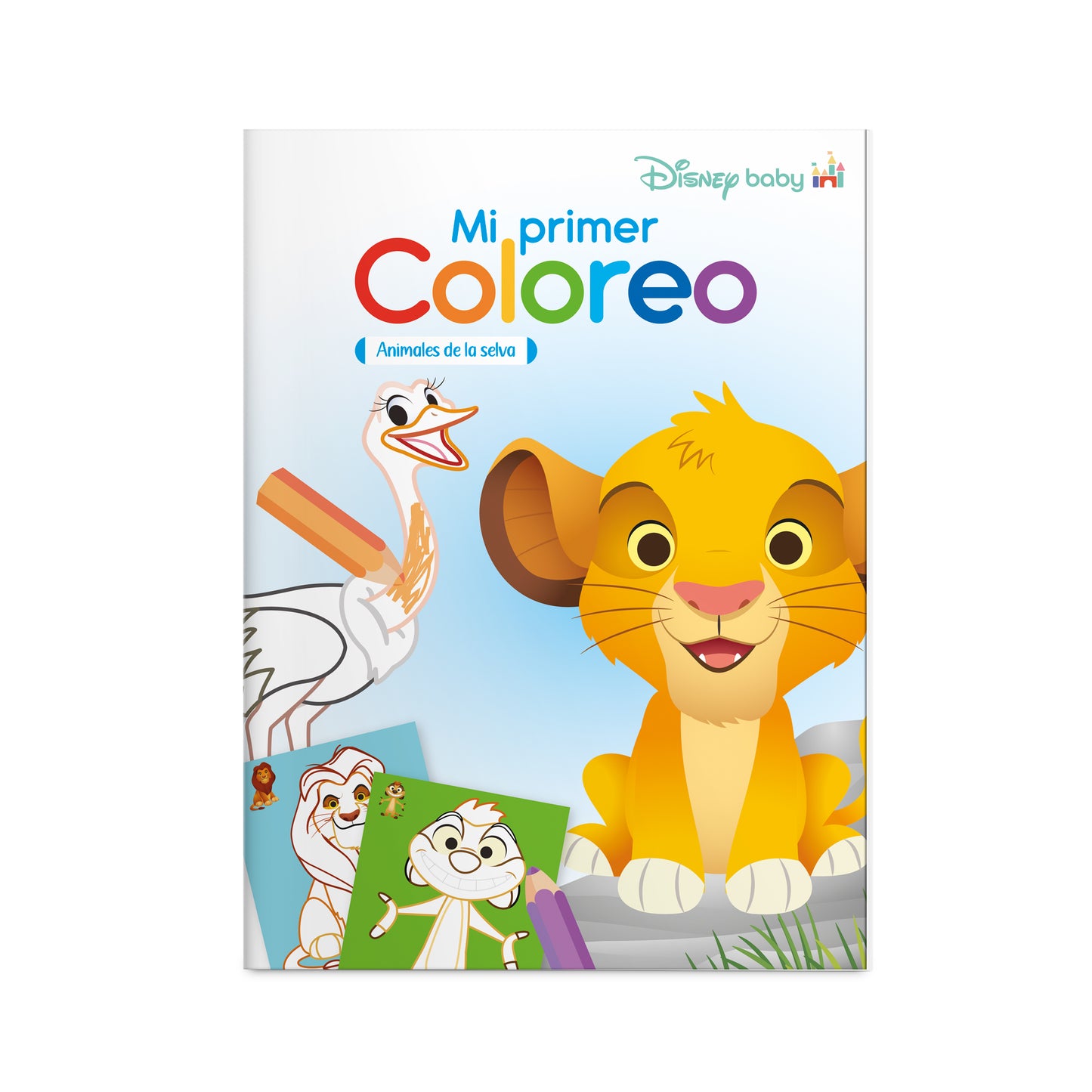 Mi primer coloreo "Animales de la selva"